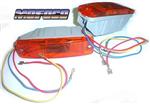 VW BEETLE  BUG BUMPER 75 UP TURN SIGNAL LIGHT SET 111-953-055